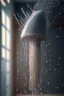 Placeholder: Falling showering , HD, octane render, 8k resolution
