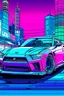 Placeholder: coloring page, customized Nissan GT-R with neon lights driving through a city . , ALL CAR VIEWED. cartoon style, thick lines, few details, no shadows, no colors, centered in the image