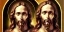 Placeholder: jesus wearing gold sunglasses