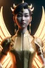 Placeholder: Chun-Li with short hair and dragons wings wearing only dragon scales,mythical,fantasy , magnificent, majestic, highly intricate, Realistic photography, incredibly detailed, ultra high resolution, 8k, complex 3d render, cinema 4d, dynamic pose, laying down