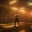 Placeholder: man playing saxophone, blade runner, kiefer sutherland, sebastian vettel, low key lighting, volumetric light, digital art, highly detailed, fine detail, intricate, ornate, complex, octane render, unreal engine, photorealistic