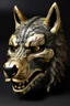 Placeholder: wolf japanese style mask