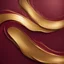 Placeholder: Hyper Realistic Golden-Path-Texture on Maroon-brush-strokes-background