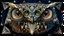 Placeholder: impossible octaedric jeweled paradox geometry recursive owl with many eyes