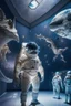 Placeholder: The museum exhibits great space creatures, stars and the world of space