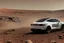 Placeholder: A Tesla 'Model S' is racing at top speed, at the Cydonia region on Mars. (CINEMATIC, WIDE ANGLE LENS, PHOTO REAL)