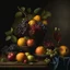 Placeholder: Naturaleza muerta frutas, Rembrandt style, digital art, colores contrastes, hiperdetallado, 8k