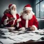 Placeholder: Santa Claus has an accounting firm do his taxes.