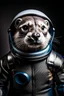Placeholder: otter wearing a space suit