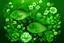 Placeholder: green flowers with fish ai