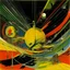 Placeholder: sci-fi schematic of solar wind patterns cross referenced with warming trends, geometric art, straight lines and precise arcs; chaotic science schematic, by Graham Sutherland