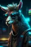 Placeholder: lama cyberpunk