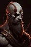 Placeholder: Kratos in hades art style