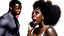 Placeholder: angry black lady screams while talking to Tyrone who is somewhere else laughing at her at the phone