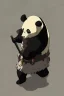 Placeholder: Panda in samurai armour