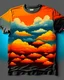 Placeholder: edit design of clouds in sunset for my T-shirt