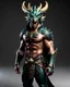 Placeholder: Full body Dragon man with dragon mask over his eyes and forehead, Realistic cool art, 12k, 3d, realistic, full head, full body