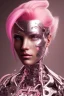 Placeholder: cyborg, pink hair,seven