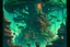 Placeholder: retro anime style, full color, dark serious 1980s anime style, a elf city in a giant tree, no humans, no people