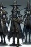 Placeholder: army of distopian victorian soldiers armors fantasy bloodborne