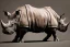 Placeholder: rhinoceros with a pompadour