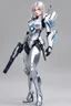 Placeholder: Excellent photo,mechines,realistic photo anime digital human anime woman,full body,abstracs armored silver chromecast shine.style: details digitalphoto,digital human anime