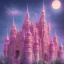 Placeholder: luminous pink castle