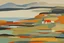Placeholder: abstract landscape of iona in the style of Arne hiersoux