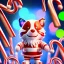 Placeholder: Kodak portra 4 0 0, candy cane,bokeh, utra realistic, ultra detailed 3d renderer, masterpiece, sharp focus,volumetric lighting, Vibrant, ultra photoreal,hypermaximalist, unreal engine, HDR, UHD, 64K --v 4