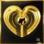 Placeholder: golden vinyl electric heart