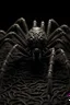 Placeholder: man made out of spiders,real,4k