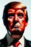 Placeholder: Ultra realistic image, Donald trump zombie, zombie performance, suit, skull, blood, torn arm, night, walking twisted, waist up view, thriller style, dark ambient, highly detailed, White House background, concept art, unreal engine 5, ray tracing, RTX, ultra detail, volumetric lighting, high definition, high resolution.