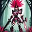 Placeholder: [hazbin, run the jungle] A female warrior, clad in intricate tribal armor adorned with menacing spikes, stands tall holding a firearm that blends ancient tribal. The weirder the better. It gets worse every year. Bigger! Wilder! Whoa! Not that big. Stronger heroes. You dig deeper. You feel it, you know... whatever.. you can stop it... You won't stop it.