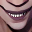 Placeholder: black alpha wolf baring teeth photorealistic