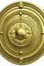 Placeholder: shield circle Gold king