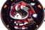 Placeholder: sticker Chibi santa-claus in 8k solo leveling shadow artstyle, in the style of fairy academia, hollow knight them, close picture, neon lights, intricate details, highly detailed, high details, detailed portrait, masterpiece,ultra detailed, ultra quality