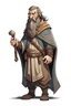 Placeholder: mage of a man with a beard, short in stature and weak build