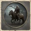 Placeholder: an old viking riding a horse, scary, zombie, steam punk, realistic, made in octane, cinematic, ultra-realistic, extremely detailed octane rendering, 8K, VRAY Super Real ar 2:3, dof photorealistic futuristic 50mm lens hard lighting dark gray tintype photograph, realistic lighting, sepia color