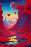 Placeholder: With hearts pounding and anticipation coursing through their veins, the team entered the vibrant red zone. It was as if they had stepped into a surreal painting, a living masterpiece born from the depths of Roger Dean's imagination. The atmosphere crackled with an otherworldly energy, enveloping them in a kaleidoscope of colors that seemed to breathe and pulsate. Clad in their translucent red uniforms, the team moved forward with an air of purpose. Each step they took resonated with the harmonio