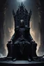 Placeholder: a earth dark lord siting on a throne