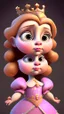 Placeholder: Introduction to Princess Penelope, cartoon,3D