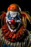 Placeholder: a picture of a scary clown