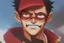 Placeholder: luffy with sunglasses and mustaches