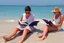 Placeholder: reading on the beach