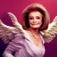 Placeholder: Barbara Walters flying to heaven, realistic, 8k, cinematic, in the style of an angel, dramatic light, full body, cinematic, photo realistic, portrait Photography, Depth of Field, hyper-detailed, beautifully color-coded, insane details, intricate details, beautifully color graded, Cinematic, Color Grading, Editorial Photography, Photography, Photoshoot, Shot on 85mm lens, Shutter Speed 1/500, F/2,