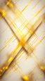 Placeholder: Hyper Realistic Yellow & Beige Intersecting Lines With Glowing Golden Embers On Off-White Grungy Background.