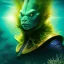 Placeholder: Ningen Monster underwater by van Gogh 8k