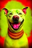 Placeholder: Religion is a smile on a dog; pop surrealism; digital art; post-internet art