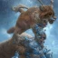 Placeholder: cougar in blue and white battle armor, a highly detailed illustration, background of Inka jungle, realistic render, 8 k, micro detail, intricate, elegant, centered, digital painting, Artstation, smooth, sharp focus, illustration, artgerm, tomasz alen kopera, peter mohrbacher, donato giancola, joseph christian leyendecker, wlop, boris vallejo