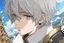 Placeholder: Gojo satoru in 8k dinamk anime drawing style, non-eyes, close picture, fantasy world, intricate details, highly detailed, high details, detailed portrait, masterpiece,ultra detailed, ultra quality